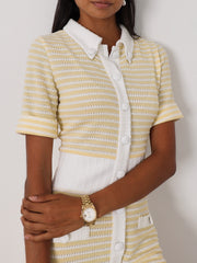Anna Knitted Resort Dress | Butter Lemon