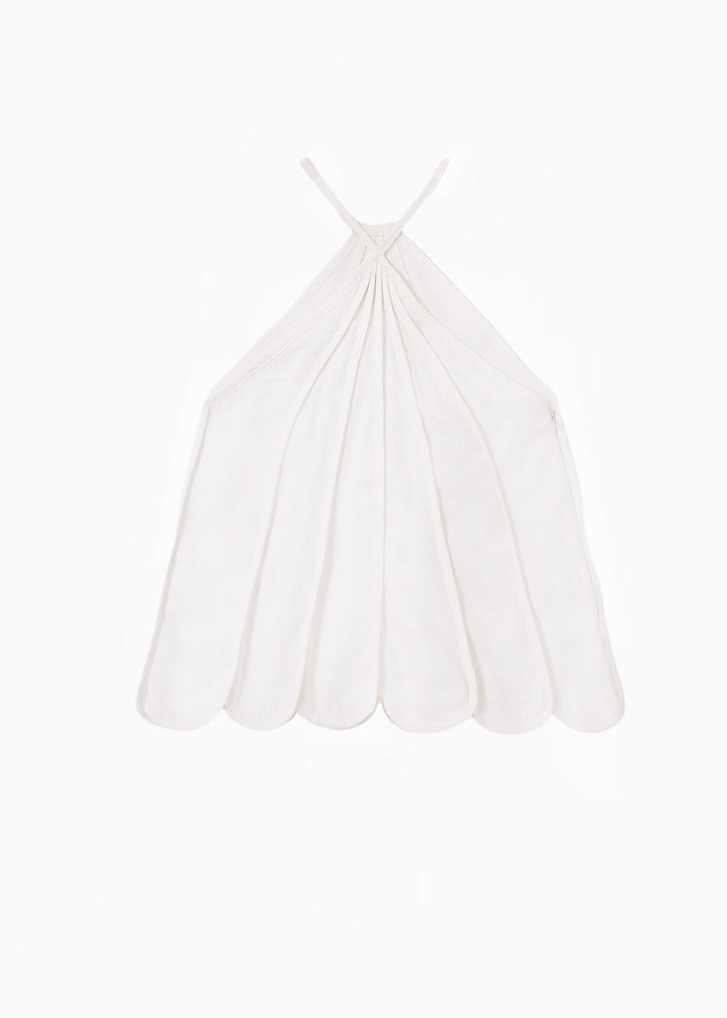 Avina Resort Halter Top | White