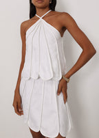 Avina Resort Halter Top | White