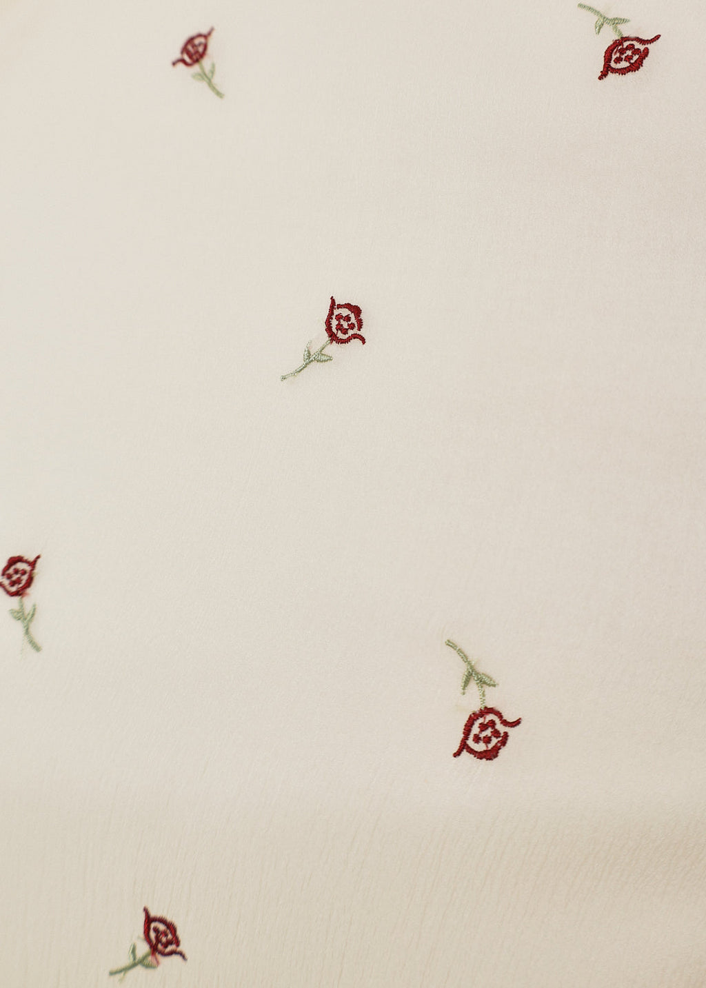 Calista Embroidered Dress | Cream Rose