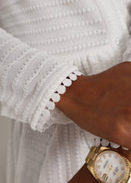 Camille Knitted Summer Cardigan |  White