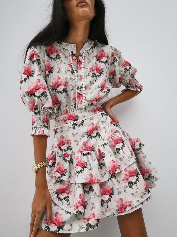 Emilia Floral Day Dress | Multi