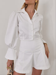 Gaila Elevated Elegance Shirt | White