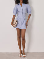 Levante Stripe Dress | Blue & White