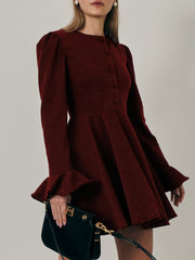 Marni Elegance Dress | Claret