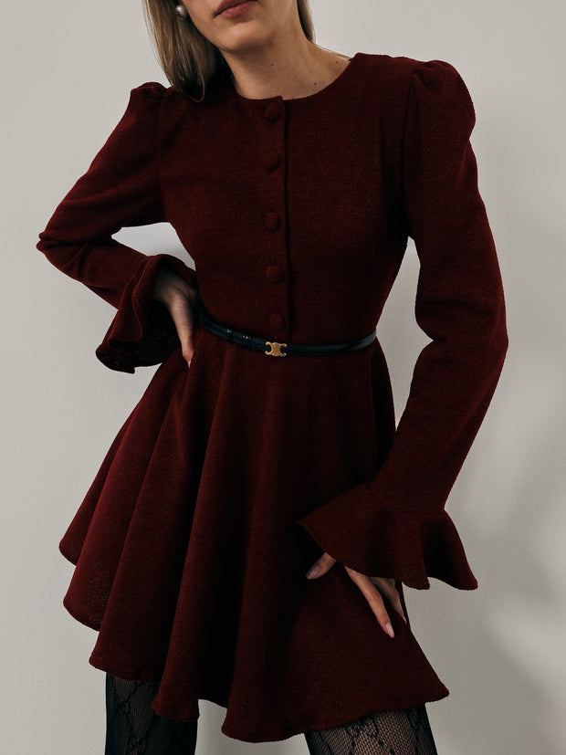 Marni Elegance Dress | Claret