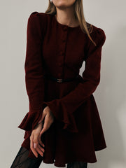 Marni Elegance Dress | Claret