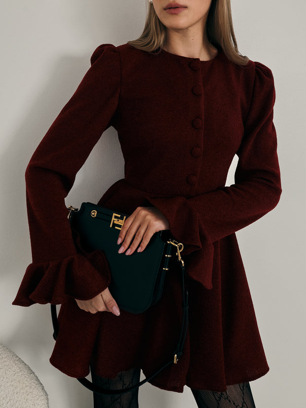 Marni Elegance Dress | Claret