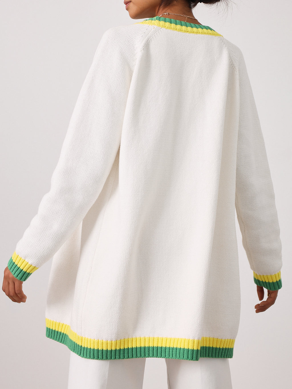 Palm Beach Throw On Cardigan | Cream