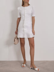 Romy Timeless Day Dress | White