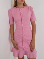 Romy Timeless Day Dress | Sunset Pink