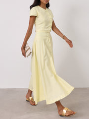 Rossala Dream Skirt | Lemon Sorbet