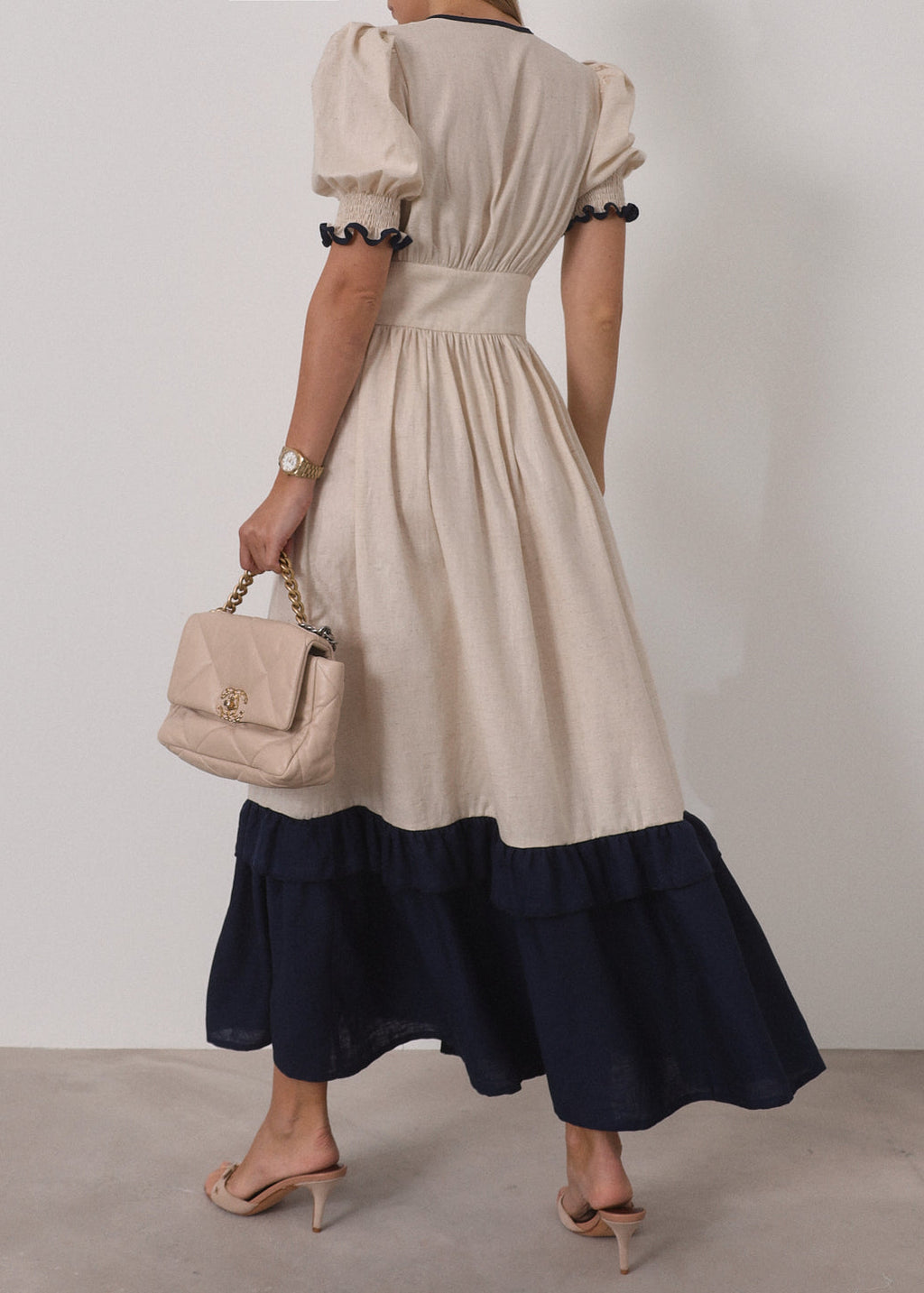 Siam Contrast Maxi Dress | Sand & Sea