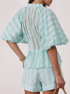 Skye Classic Stripe Shorts | Peppermint