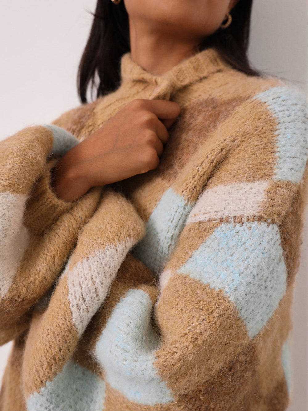 St. Moritz Luxe Cardigan | Mocha Mix