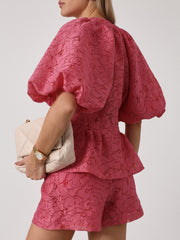 Suri Devore Dream Shorts | Cosmopolitan Pink