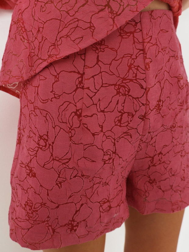 Suri Devore Dream Shorts | Cosmopolitan Pink