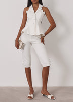 Tula Elegant Resort Top | Island White