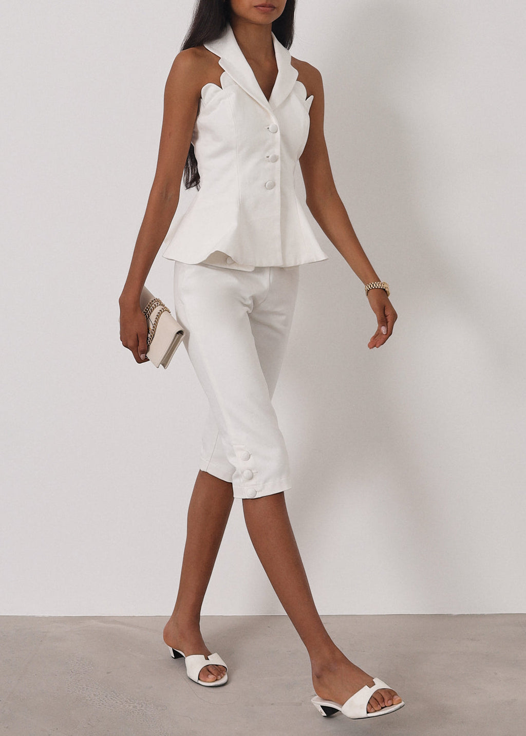 Tula Elegant Resort Top | Island White