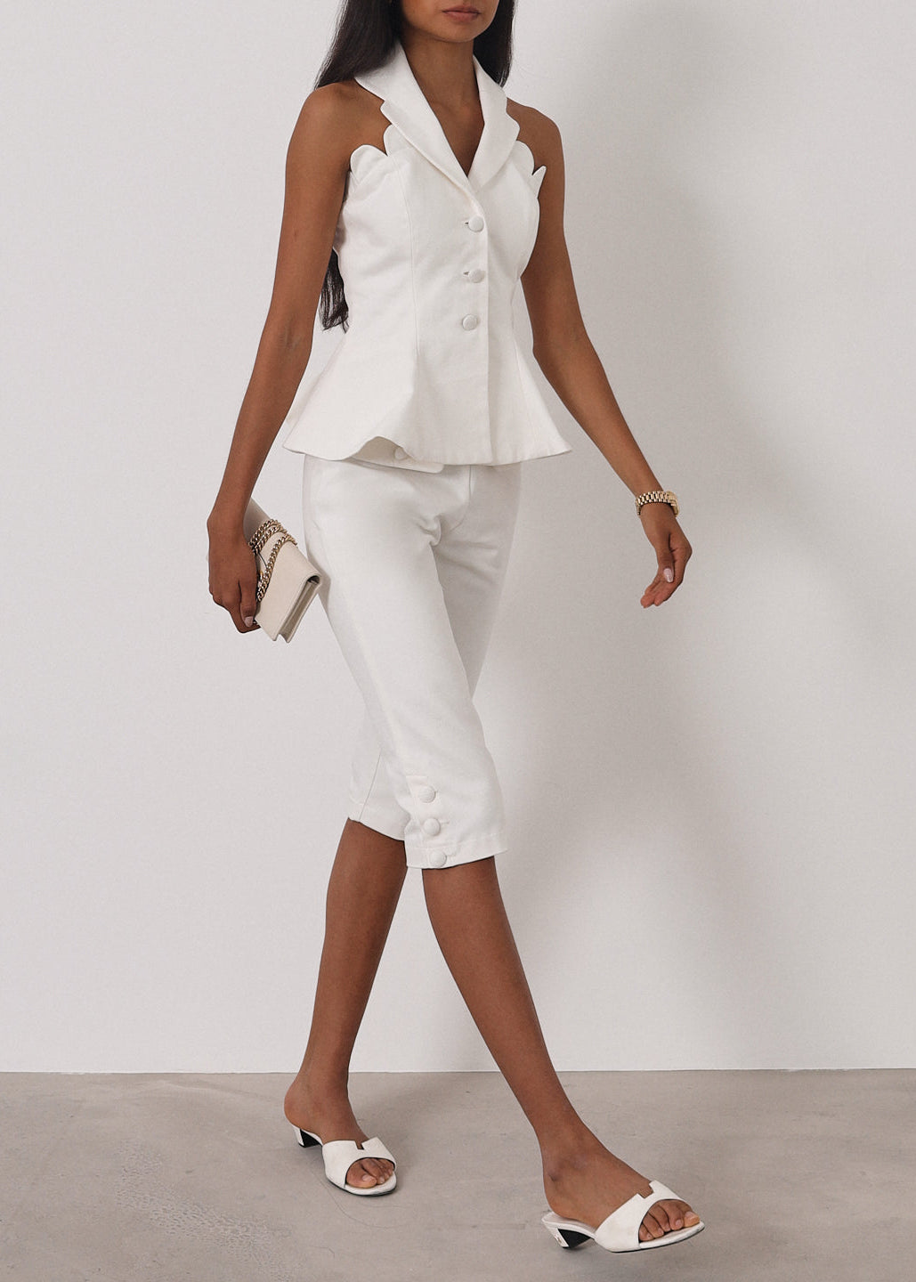 Tula Elegant Resort Top | Island White