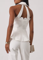 Tula Elegant Resort Top | Island White