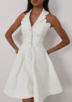 Tula Elegant Resort Denim Dress | White