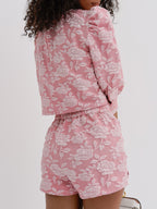 Alex Premium Jacquard Shorts | Pink