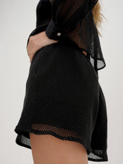 Inca Net Shorts | Black