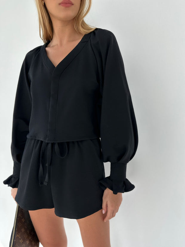 Vita Grace Black Sweatshirt