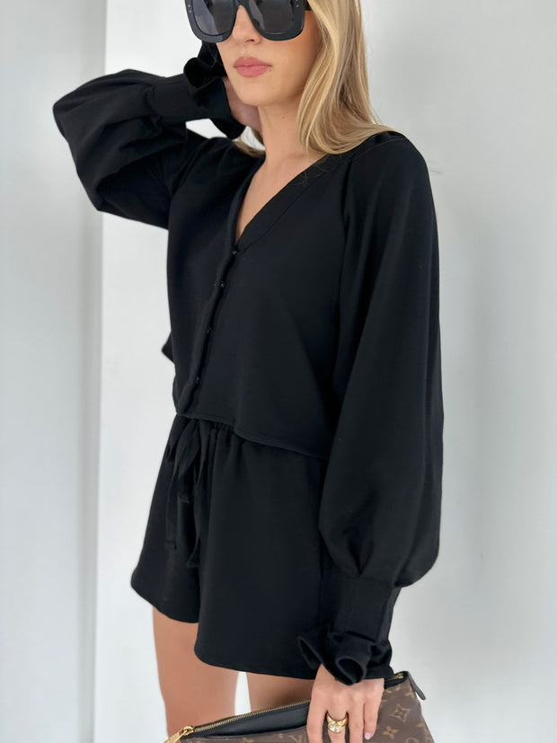 Hayley Weekend Shorts | Black