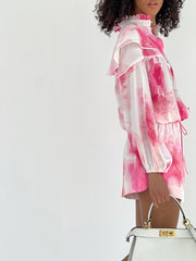 Carmine Printed Shorts Vita Grace