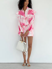 Carmine Printed Shorts