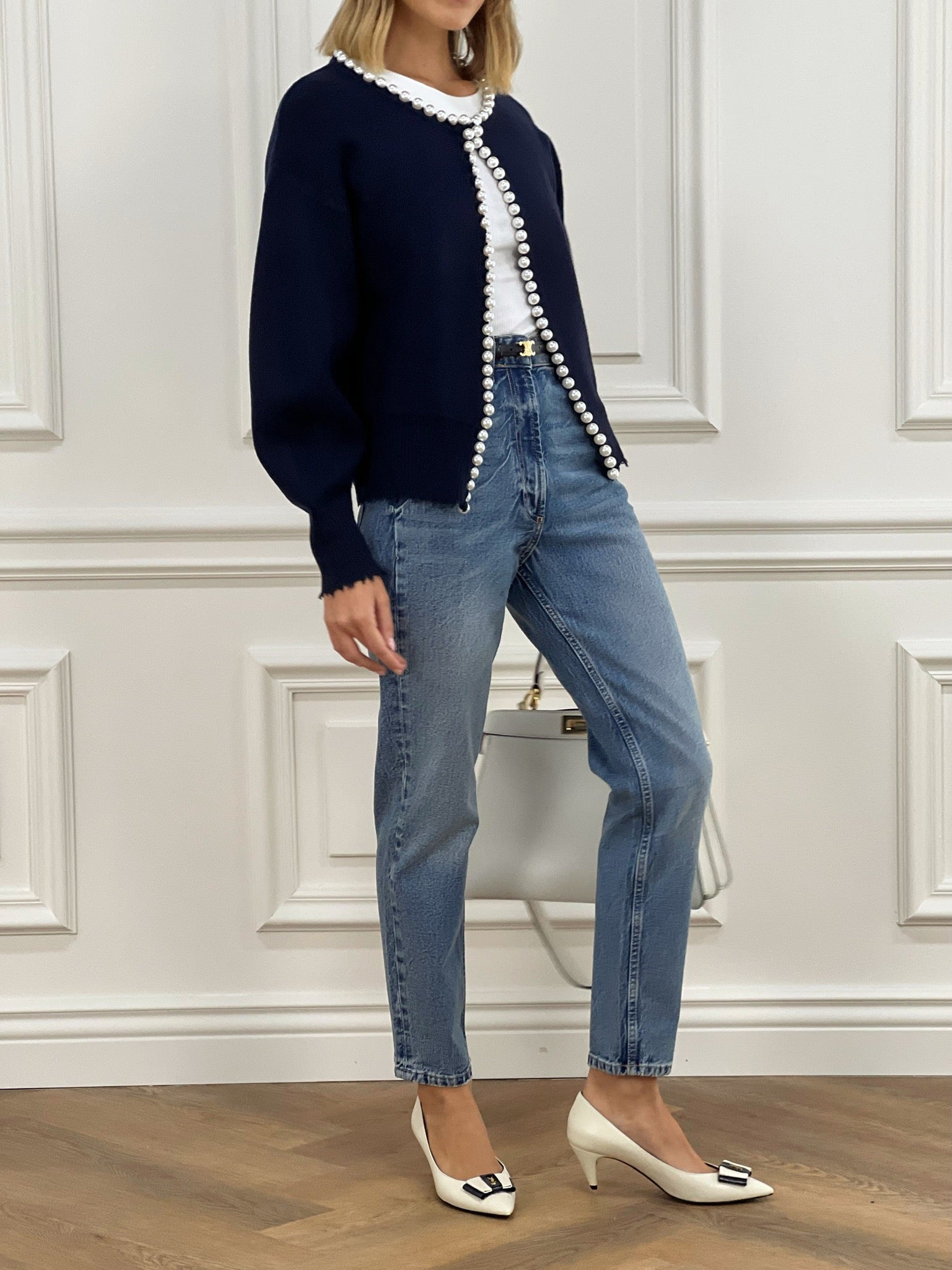 Blue Navy Cardigan 