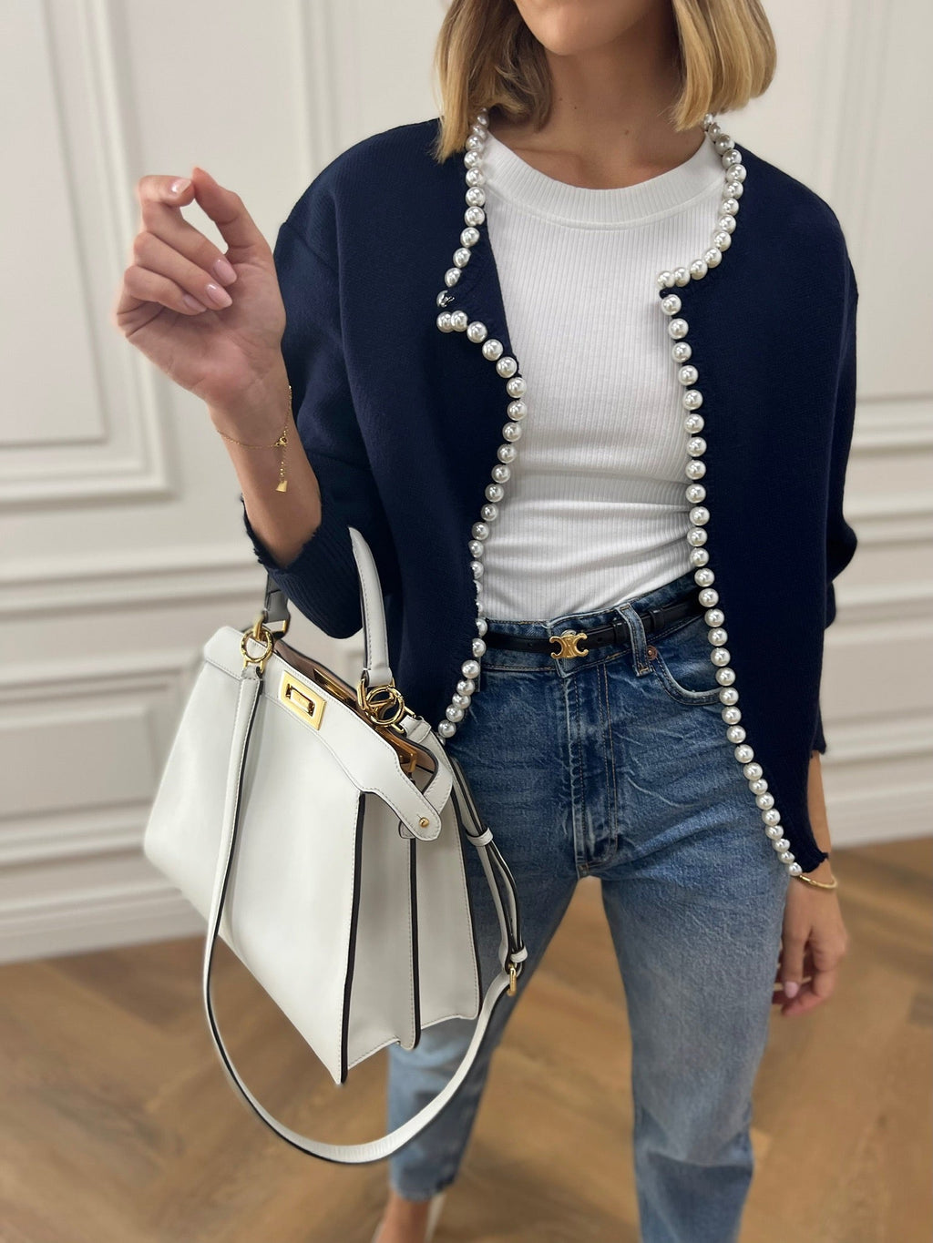Blue Cardigan