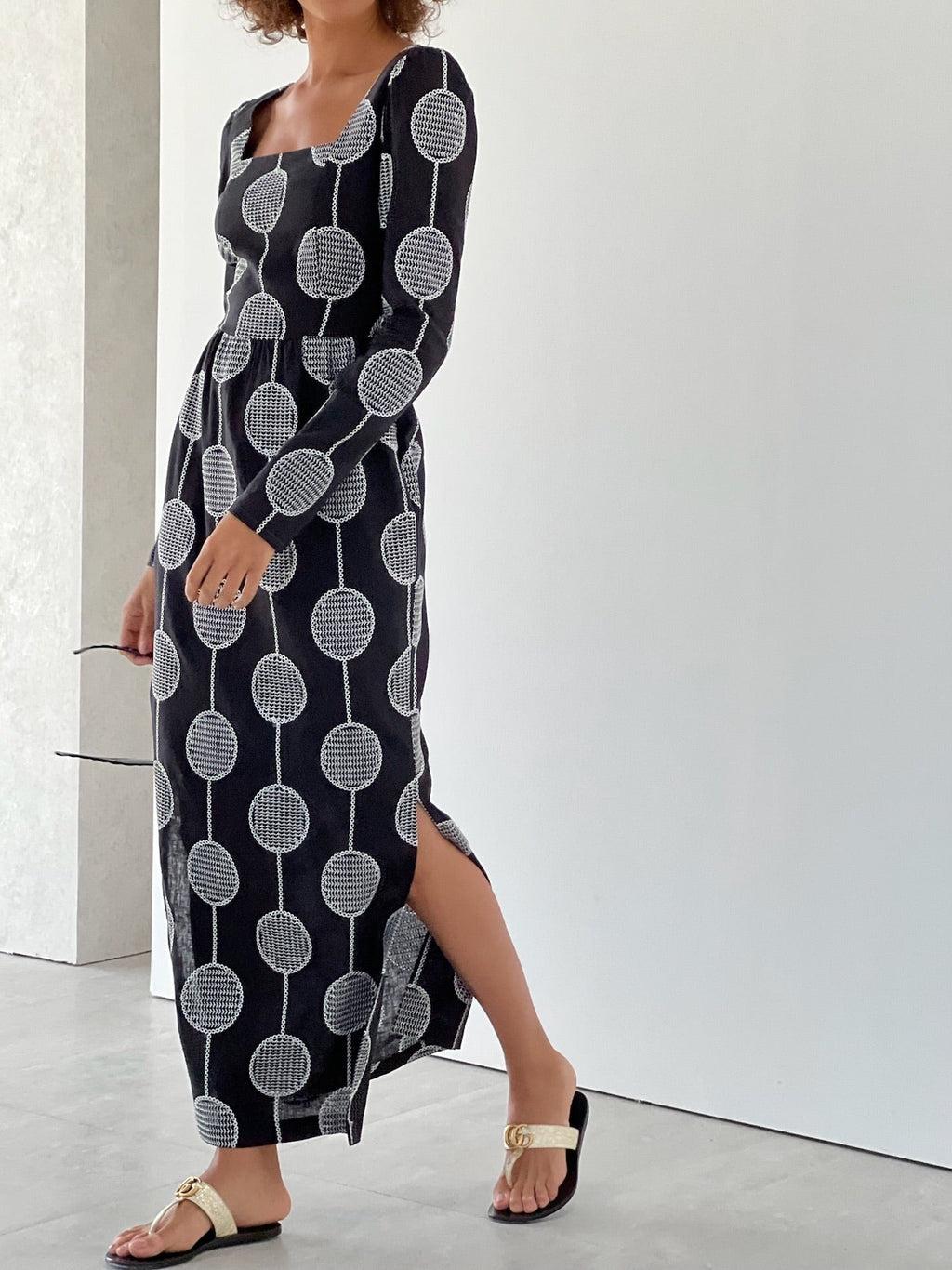 Cayo Embroidered Maxi Dress Vita Grace