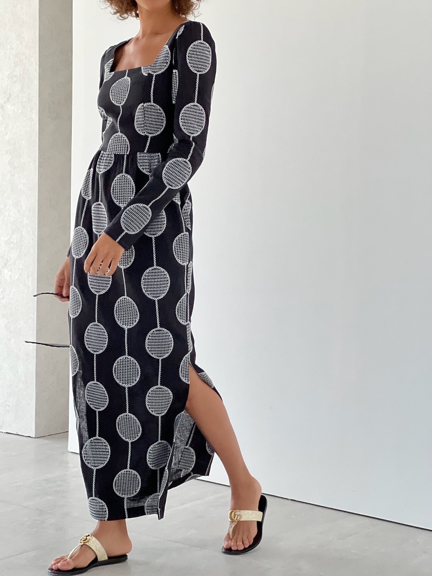 Cayo Embroidered Maxi Dress Vita Grace
