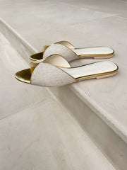 Amalfi Linen Sandal | Palazzo Stone