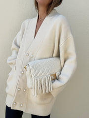 Women's Cream Cardigan